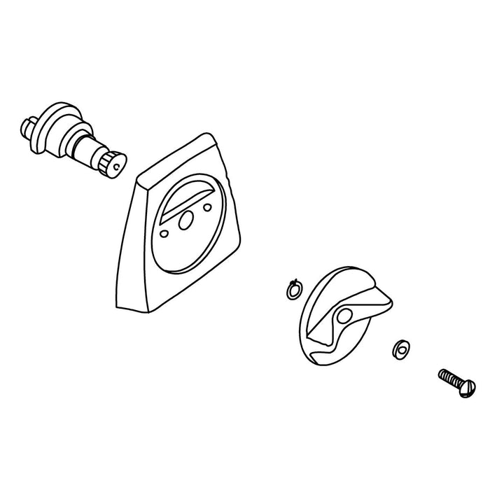 KOHLER K-74675 Overflow Hood Assembly