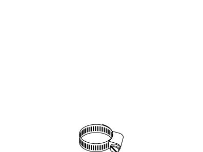 KOHLER K-74912 Clamp, 7/8 Tubing