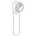 KOHLER K-75379 Overflow Ell & Tube Assembly