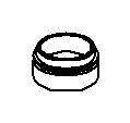 KOHLER K-75763 Nut, Transfer Valve Cartridge