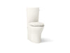 KOHLER K-75790-RA Persuade Curv Two-piece Elongated Toilet with Skirted Trapway, Dual-flush - angled product view