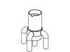 KOHLER K-76425-A Valve Body Assembly, D-M Transfer
