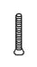 KOHLER K-76960 Screw, 10-24 X .625, Pan