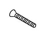 KOHLER K-77094 Screw, #6-32 X 1.300, Countersunk