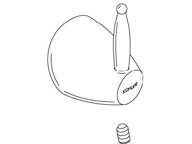 KOHLER K-79051 Handle Assembly