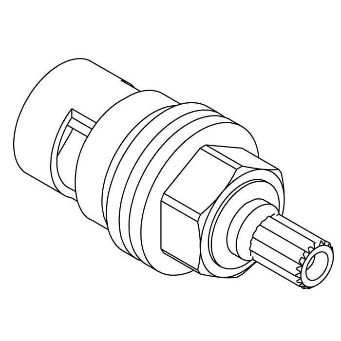 KOHLER K-837206 Valve, 1/4T Cw