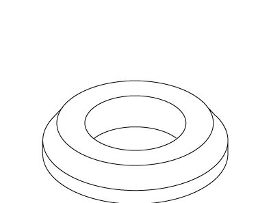 KOHLER K-84496 Seal, Flush Valve