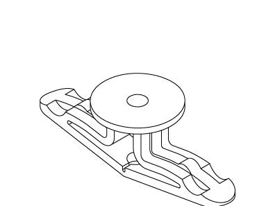 KOHLER K-879201 Hollow Wall Anchor,Nylon