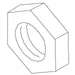 KOHLER K-90153 Locknut, 1/4-20