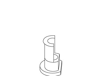 KOHLER K-90874 Grommet, Snap Fit