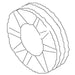 KOHLER K-91819 Grommet, .375 Dia.