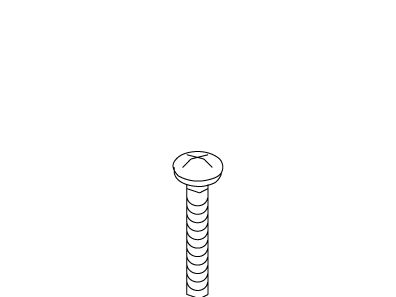 KOHLER K-95048 Screw 10-32 X 1