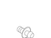 KOHLER K-95769 Stud, Grip Rail