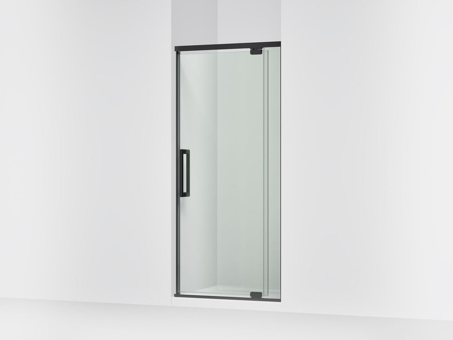 KOHLER K-CA37593-8L Statement 76" H pivot shower door with 5/16"-thick glass