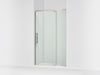 KOHLER K-CA37595-8L Statement 76" H pivot shower door with 5/16"-thick glass