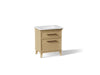 KOHLER K-CM29480-BD2 Artifacts 30" Bathroom Vanity Cabinet with Sink and Quartz Top - angled product view