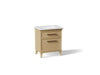 KOHLER K-CM29480-BD2 Artifacts 30" Bathroom Vanity Cabinet with Sink and Quartz Top - angled product view