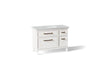 KOHLER K-CM29481-BD4 Artifacts 48" Bathroom Vanity Cabinet with Sink and Quartz Top - angled product view