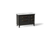 KOHLER K-CM29481-BD4 Artifacts 48" Bathroom Vanity Cabinet with Sink and Quartz Top - angled product view