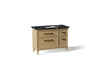 KOHLER K-CM29481-BD4 Artifacts 48" Bathroom Vanity Cabinet with Sink and Quartz Top - angled product view