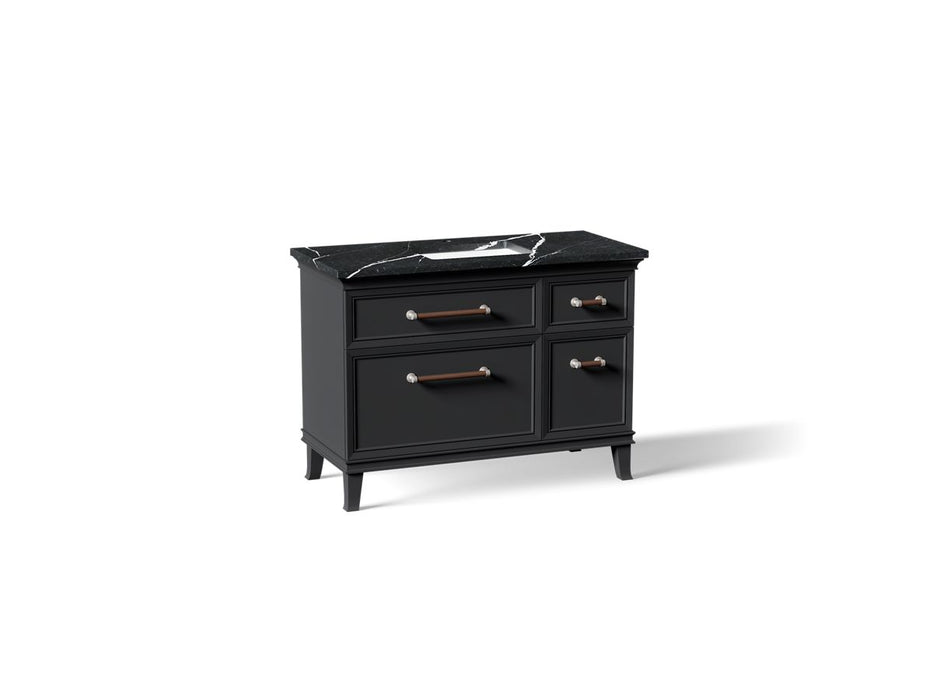 KOHLER K-CM29481-BD4 Artifacts 48" Bathroom Vanity Cabinet with Sink and Quartz Top
