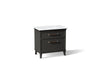 KOHLER K-CM33559-BD3 Artifacts 36" Bathroom Vanity Cabinet with Sink and Quartz Top - angled product view