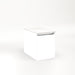Cartesian 12-1/8" x 15" x 18-3/4" single drawer vanity in white with slow-close full drawer and night light in 5000K temperature (cool light)