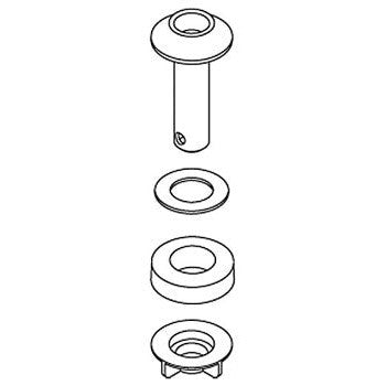 KOHLER K-1089582-CP Spray Holder Kit