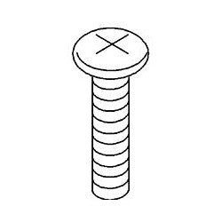 KOHLER K-50285 Screw, 8-32 X 2.000, Countersunk