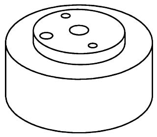 KOHLER K-79626 Knob, Transfer Vlv Lever