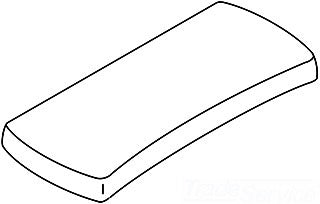 KOHLER K-85407-95 Cover, Toilet, One-Piece