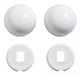 KOHLER K-1013092-89 Bolt Cover Accessory Pack