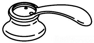 KOHLER K-78139-CP Handle Assembly Lav/Kit