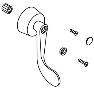 KOHLER K-1000437-CP Handle Kit