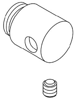 KOHLER K-1003851-CP Cyl Head Kit, Right