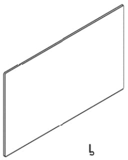 KOHLER K-1010993 Access Panel Assy, 1357-La/Ra