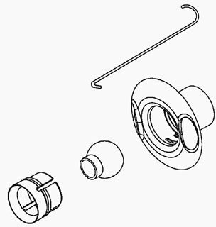 KOHLER K-1015255-0 Jet Trim Kit