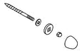 KOHLER K-1017124-0 Floor Bolt Accessory Pack