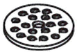KOHLER K-21601-VF Strainer, Bath Drain