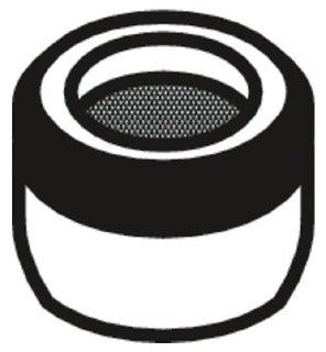 KOHLER K-41007-BN Aerator 2.2 Gpm, 15/16 Male