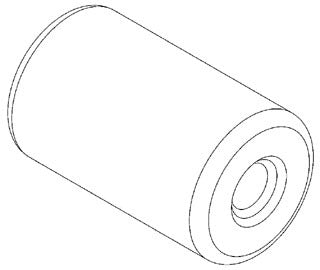 KOHLER K-42688-AF Lift Knob, Threaded