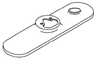 KOHLER K-76699-G Escutcheon