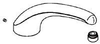 KOHLER K-1007437-VF Deck Bath Spout Kit
