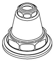 KOHLER K-1030991-CP Bonnet, Lav