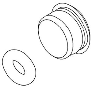 KOHLER K-1046010-VS Plug Button Kit