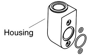 KOHLER K-1048756-0 Switch, Housing M27X1.5