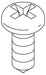 KOHLER K-1049033-A Screw, 6-20 X .38  Cr Pan Hd Tap S