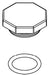 KOHLER K-1049271-C-CP Kit, Plug Button Cold