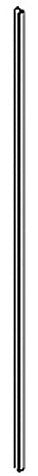 KOHLER K-1050060-01-SHP Jamb, 3/8  Wall 64.125