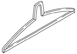 KOHLER K-1051595-CP Assembly-Valet Hanger